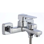 Смеситель для ванны D-Lin D130369 с коротким изливом, хром