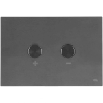 Кнопка пневматическая двойная OLI BLINK Gun Metal 882567 металл