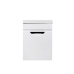 Тумба подвесная AGATA Никас 40 АТ40-637 с раковиной Como 40 S-UM-COM40/1-w