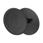 Лейка тропический душ GFmark 6142 черный, пластик