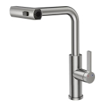 Смеситель для кухни RUSH Tinos TI3732-18 хром, с выдвижной лейкой, поворотным аэратором, 4 режима