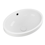 Раковина под столешницу D&K Venice DT1021716, белый 605*440*205 мм, Накладные раковины, , D&K