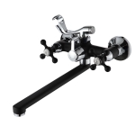 Смеситель для ванны Ammore A4681-A длина излива 300 мм.,чёрный, Коллекция 81, , Ammore