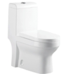 Унитаз моноблок напольный Knois KN6171000 горизонтальный выпуск, душевой тип смыва, микролифт, 71х36,5х80 см, Knois, , Knois