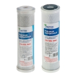 Картридж из прессованного угля CTO-10SL Hot 5 микрон Нептун 31140 (1/25), Фильтры Нептун (пр-во Россия), , Нептун