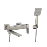 Смеситель для ванны Fmark FS8724-22 нержавеющая сталь