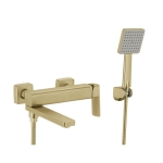 Смеситель для ванны Fmark FS8724-22C золотой