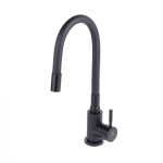 Смеситель для кухни Wasser Zimmer ZM-7728-2H-767 черный, SUS304, Смесители Wasser Zimmer, , Wasser Zimmer