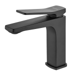 Cмеситель для раковины Shevanik S4601H черный, Коллекция S46, , Shevanik