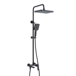 Душевая система Shevanik S4536H верхний душ, лейка, черный, Коллекция S45, , Shevanik