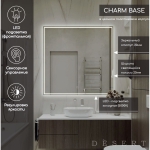 Зеркало Charm Light LED 800x600 DS242 с сенсором , Зеркала Desert LED, РОССИЯ, Agava