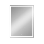 Зеркало Clamm LED 600х700 ЗЛП4790 с сенсором и подогревом, Зеркала сенсорные с подогревом, РОССИЯ, Agava
