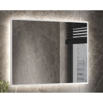 Зеркало Meridian White LED 800х600 с бесконтактным сенсором и холодной подсветкой ЗЛП4936