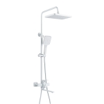 Душевая система Shevanik S6136C белый (4)