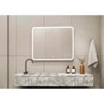 Зеркало Demure LED 1000х800 ЗЛП2971 с подогревом, музыкальным блоком