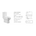 Унитаз напольный Knois KN8130000, микролифт 65х36,5х79 см