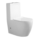 Унитаз моноблок напольный Knois KN6298000  Торнадо 69х37х81 см.