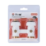 Узел нижнего подключения радиатора прямой 1/2