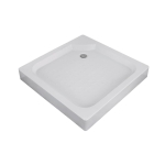 Поддон OLIVE'S P-10015S-WH (1000*1000*150мм) квадратный, с сифоном, белый