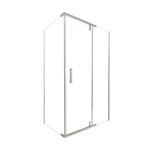 Душевой уголок OLIVE'S VIAR VR-128CS-SW-C (1200*800*1950мм) прямоугольный, прозрачное стекло 6мм, хром