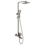Душевая стойка Fmark FS8145Q со смесителем, лейкой и тропическим душем (1)