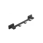 Планка с 3-мя крючками для ванной комнаты Shevanik SG5631H черный (30)