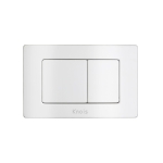 Кнопка механическая двойная Knois KN9900017 белая