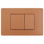 Кнопка механическая двойная Knois KN9900023 розовое золото