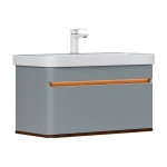 Тумба подвесная EQUIL Elegante 80.1Y tpELGNT80.1Y Мэйджик/Дуб голиано tpELGNT80.1Y с раковиной Nice (9595-80)-24.26