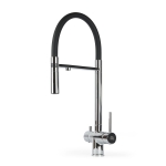 Смеситель для кухни DQ DA1462501Chrome с подключением к фильтру питьевой воды, хром (10)