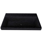 Раковина Слим 60 Черный мрамор 50186002 595х446х150 мм