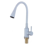 Смеситель для кухни Savol S-3002QM серый (5)