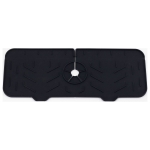 Силиконовый коврик под смеситель Fmark FS-PJ-007, черный