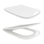 Сиденье для унитаза Watersense Eva GS W01846 дюропласт, с микролифтом, быстросъем, универсальное, ультратонкое