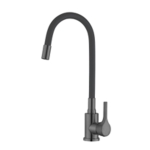 Смеситель для кухни Wasser Zimmer ZM-7781-2Q-757 графит, гибкий излив графит, SUS304 (12)