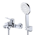 Смеситель для ванны GROSS AQUA Level 2890990C с коротким изливом