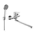 Смеситель для ванны GROSS AQUA Scandi 7250545C-35F с длинным изливом