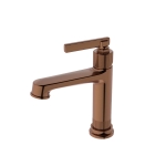 Смеситель для раковины Haiba HB10797-2 браш. роз.золото