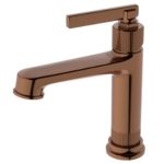 Смеситель для раковины Haiba HB10797-2 браш. роз.золото