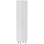 Пенал напольный EQUIL Nice 40 pnNICE40.KZ-05, с корзиной, белый