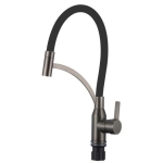 Смеситель для кухни Fmark FS8244Q-01 графит, черный (6)