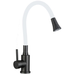 Смеситель для кухни Fmark FS8299H-02 черный, белый (6)