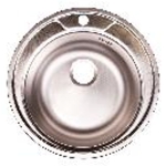 Мойка для кухни врезная VLADIX L-251 510х160х0,6 из нержавеющей стали, матовая, с сифоном