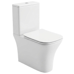 Унитаз напольный безободковый Watersense Eva Pro W00138 микролифт, дюропласт,61,6х37х80,5см