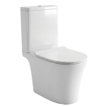 Унитаз напольный безободковый Watersense Belinda Pro W00119 микролифт, сидение ПП, 65х37,5х83см