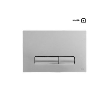 Панель смыва для инсталляции OLI Glam OLIpure 139180 хром матовый