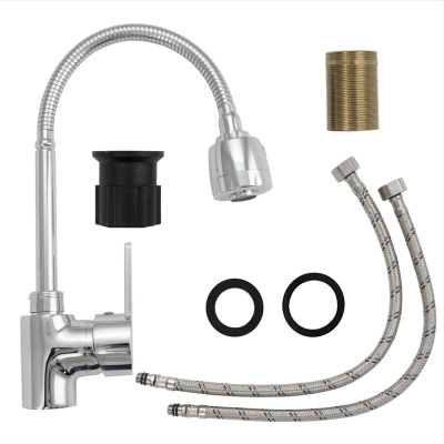 Смеситель для кухни Санакс 1309 с гибким изливом