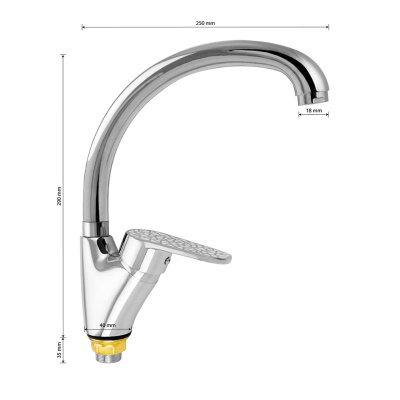 Смеситель для кухни Brimix 3254