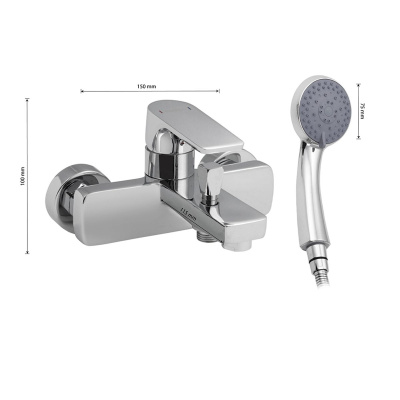 Смеситель для ванны Magnus 8420