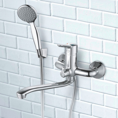 Смеситель для ванны Gross Aqua Alfa 7211313С-35S